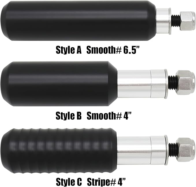 4" Motorcycle Frame Sliders Falling Crash Protector Upper Shock Mount Guards Falling Side Protector No Cut Kits Fit for Dyna 2006-2017 (Smooth Style)