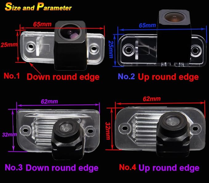 Car Backup Camera Replacement for MB CLS300 2012 SLK55 SLK200 SLK280 SLK300 SLK320 SLK350 AMG T-Model Kombi W203 S203 C30CDI C55 C180 C200 C220 C230 C240 C270 C280 C320 C350 W220 R171 W171