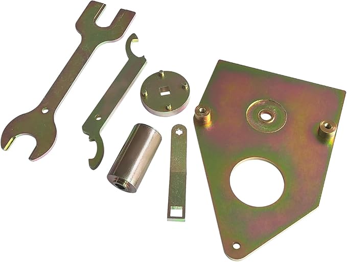 Supercharger Rebuild Tool Kit, Support Plate, Four Pin Socket, Gear Holder Tool, Shaft Holder Tool, Bearing Support Pusher For Sea Doo GTX GTR RXP RXT X Wake 185 215 255 260 CHALLENGER 180