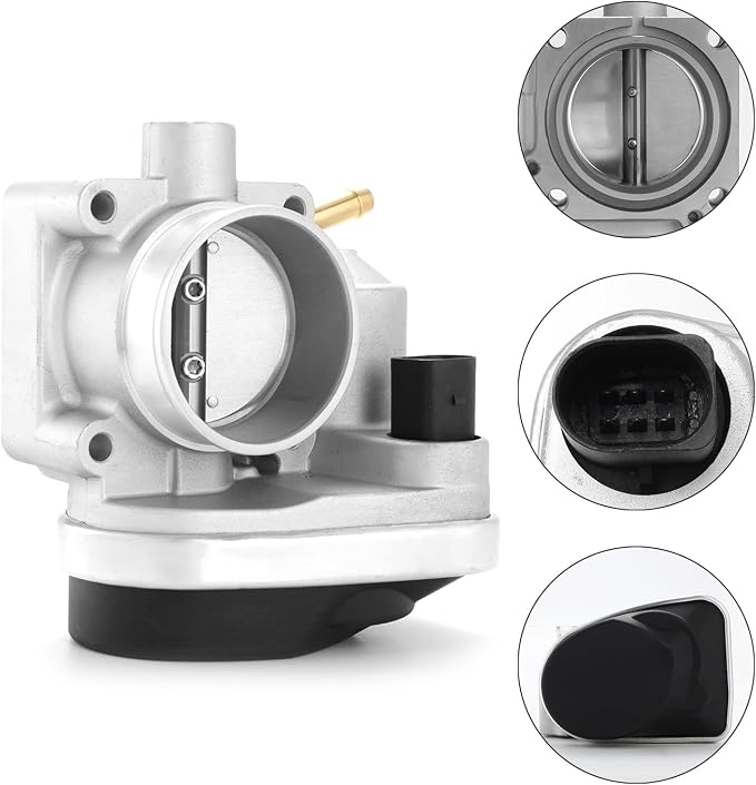 Electronic Throttle Body Assembly for Mini Cooper 2002-2008 1.6L L4 Only fit for SOHC Naturally Aspirated Engine Base Models – OEM Replacement Part # S20079 TB1147 13547509043