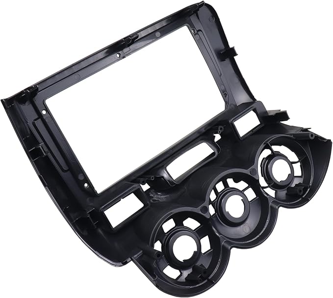 Stereo Bezel for Honda Fit 2007-2008 (American Version) Dash Installation Mount Trim Kit Fits 9" and Double Din Radio with Wiring Harness