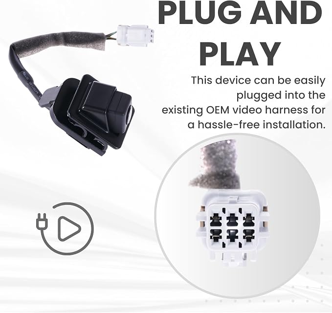 Backup Camera Replaces for 2014 2015 2016 Kia Forte Sedan OE Part # 95760A7000 (95760-A7000)