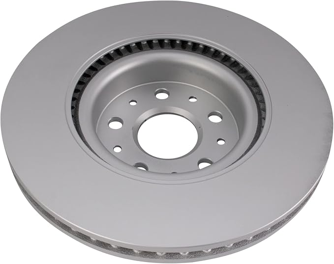 TRQ Front Brake Rotor Set G Coated Vented Compatible with 2014-2019 Cadillac CTS 2016-2020 CT6 2020-2024 CT5 2016-2022 Chevrolet Camaro