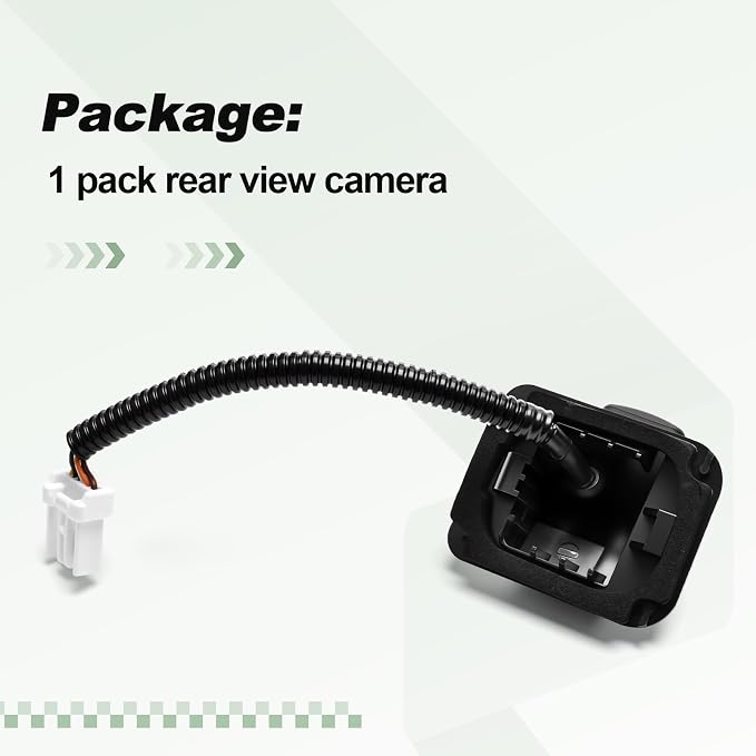 Backup Rear View Reverse Camera Compatible with 2013-2015 Civic Replace 39530-TR3-A51 193843081364 9590-447 39530TR3A51 590447 HO1960103 16548842 PAC156