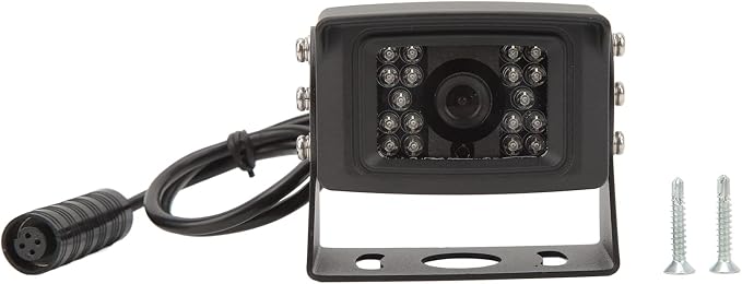 1080p Backup Camera Reverse Night Vision Camera with 18 Infrared LED Lights for Improved Safety in Trucks, RVs, & Cars (NTSC)