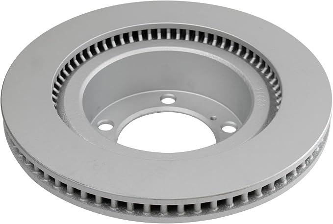 TRQ Front Brake Rotor Set G Coated Vented Compatible with 2016-2021 Lexus LX570 2016-2021 Toyota Land Cruiser 2008-2022 Sequoia 2007-2021 Tundra