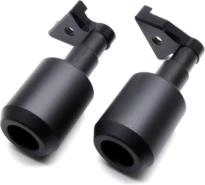 MZS Motorcycle Frame Sliders Compatible with ZX10R ZX-10R ABS 2011 2012 2013 2014 2015, Racing Falling Crash Protector Guards No Cut Kits Accessories Black