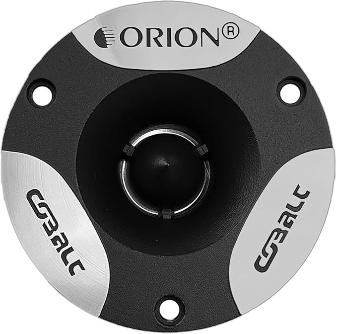 ORION Cobalt Series CTW101 3.75” Super Bullet Tweeter | Aluminum Diaphragm, 1” Voice Coil, 50W RMS, 200W Max, Built-in Crossover - Pro Car Audio Sound System Tweeter (Pair)
