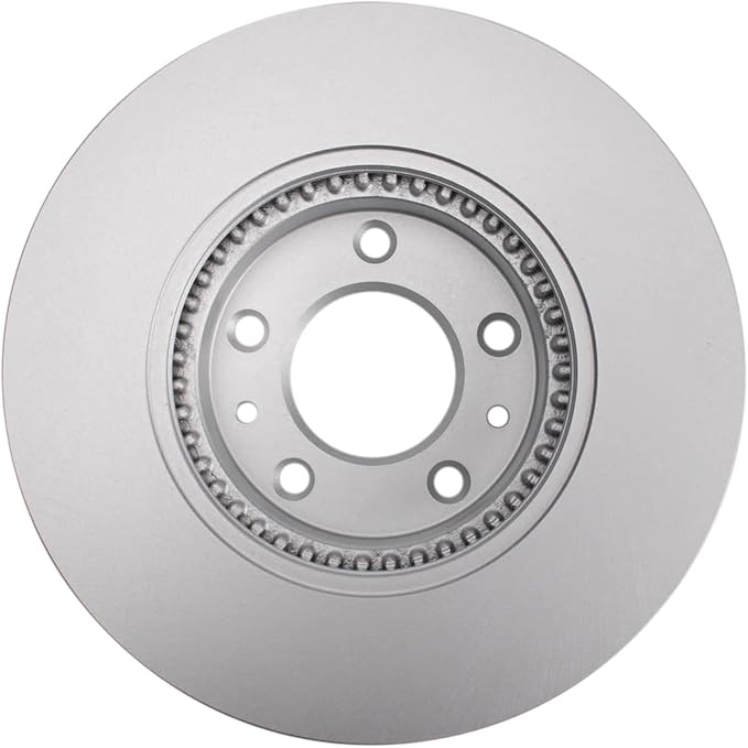 TRQ Front Brake Rotor Set G Coated Vented Compatible with 2006-2012 Ford Fusion 2007-2012 Lincoln MKZ 2006 Lincoln Zephyr 2006-2013 Mazda 6 2006-2011 Mercury Milan