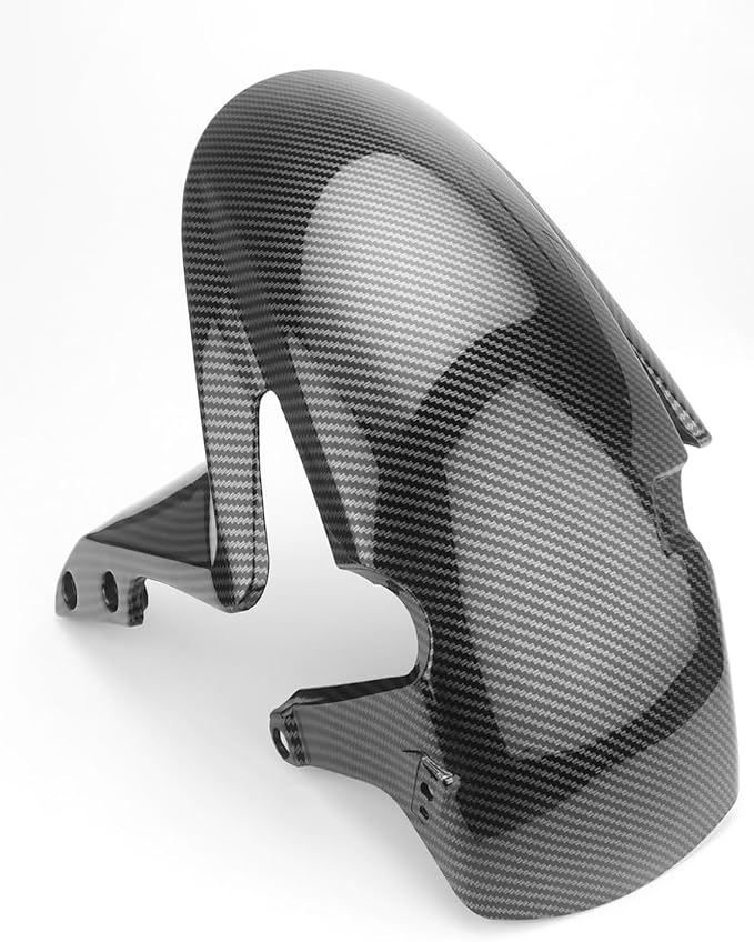 Front Fender, For Honda CBR 600RR 2007-2019, Motorcycle Mudguard Protector Splash Guard Fit Fairings Kit Parts (Carbon Fibre Texture)