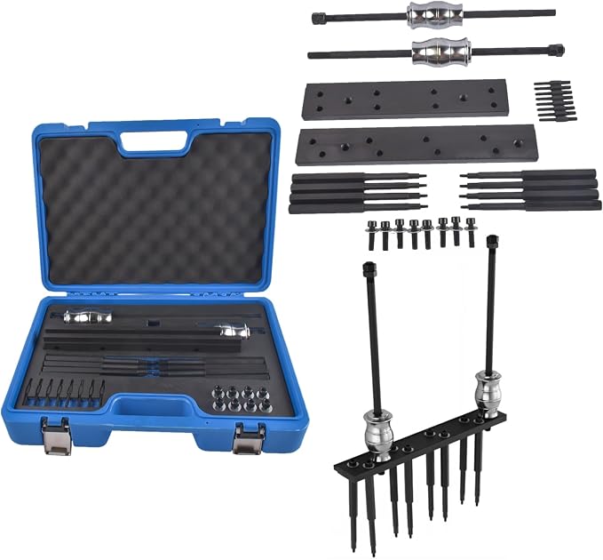 EN-51146 Fuel Injector and Rail Assembly Replacer Master Tool Kit Replacement for General Motors Opel Buick Vauxhall & MG 1.0L 1.4L 1.5T 1.6L EN-51146-100 EN-51146-150