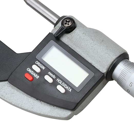Point Micrometer, 30 Degree, 0-1" / 0-25mm, 0.00005" Resolution, Inch/Metric, Stainless Steel, Inch/Metric