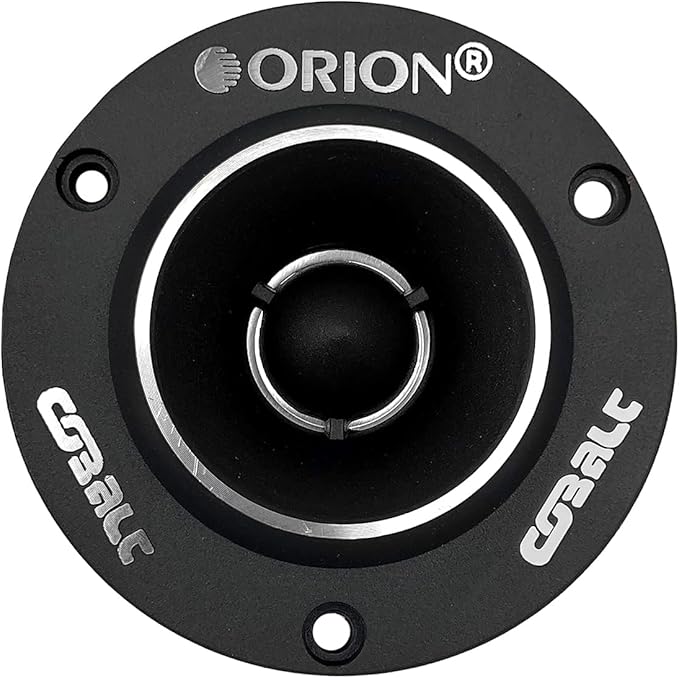 ORION Cobalt Series CTW150 3.8” Super Bullet Tweeter | Aluminum Diaphragm, 1” Voice Coil, 65W RMS, 260W Max, Built-in Crossover - Pro Car Audio Sound System Tweeter (Pair)