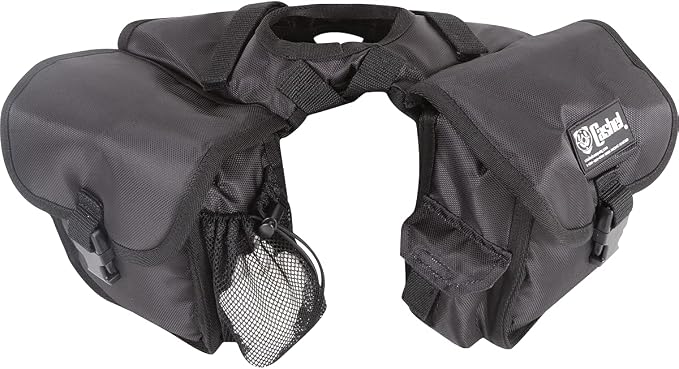 Cashel Quality Deluxe Small Horse Saddle Pommel Horn Bag, Padded Pockets, Camera or Cell Phone Pocket