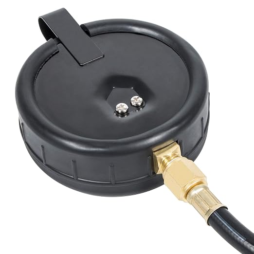 TU-32-6 Diesel Fuel Pressure Tester Kit with Test Gauge and 6Ft Hose Fit for GM 6.6L Duramax Engines