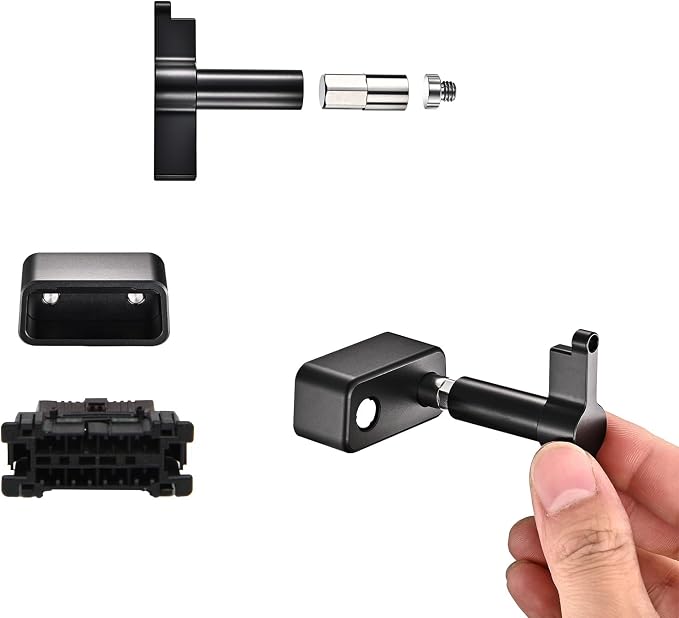 OBD2 Port Anti-Theft Lockout Tool, OBD Port Protector for Cars/SUV/Trucks、obd2 Lock Anti Theft Protector (Black)