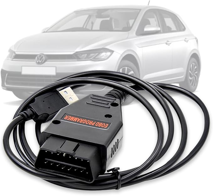 OBD2 Galletto 1260 Cable Diagnostic Scanner Tool for Diesel TDi HDI JTD and Petrol Cars, Compatible with EDC16, EDC15, MEx.x, DELCO ECUs, Work with Windows XP/7/8/10/11 32 bit