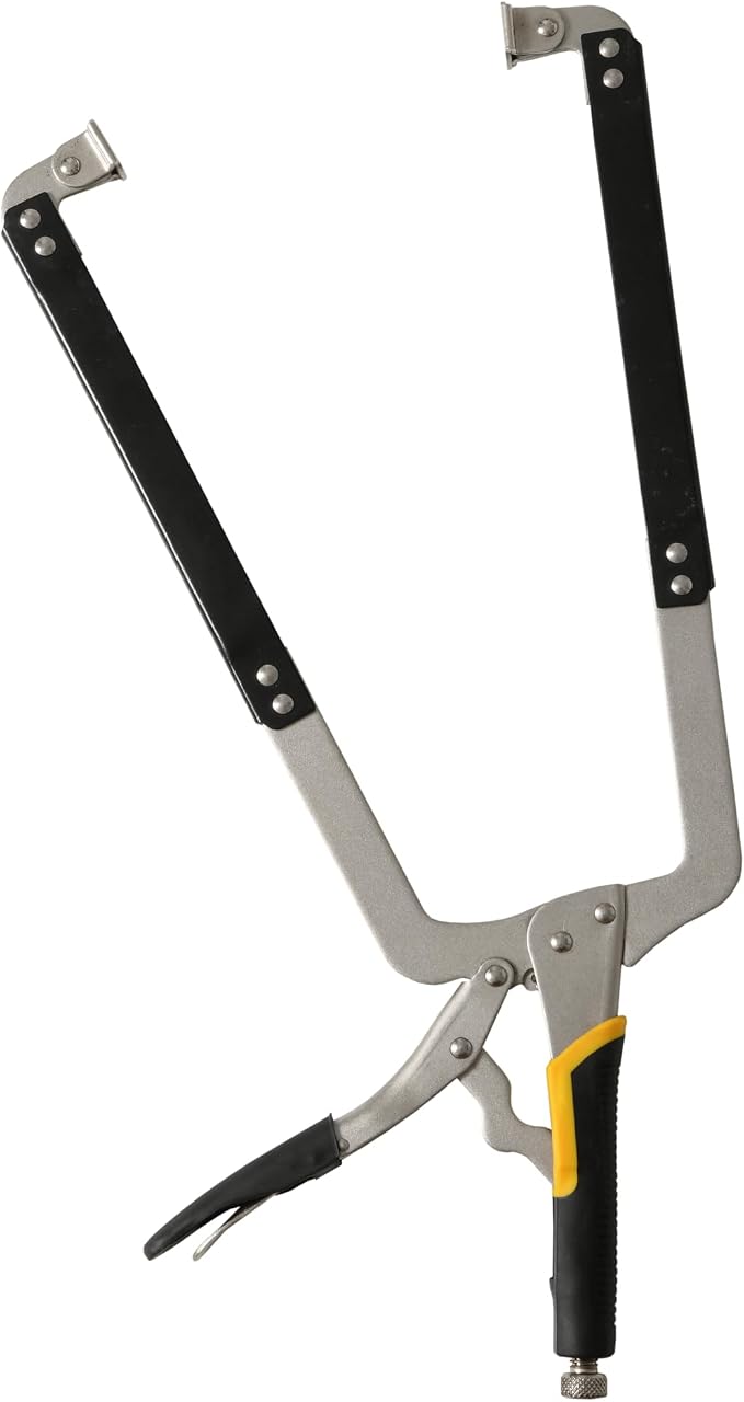 Xiao & Dao Pro Locking C-Clamp with Swivel Pads 22Inch(560mm) for Woodworking,Welding,Repairing,installation,clips mount tools,Etc 2-pack