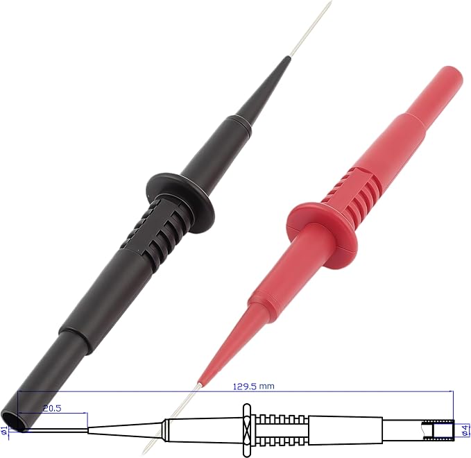 Test Lead Set,4mm Banana Plug (TH-9-KIT)