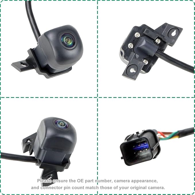 99240-S1001 Rear View Camera Replacement for Hyundai Santa Fe 2019 2020, OE Backup Cam Replaces 99240S1001 by GreenYi