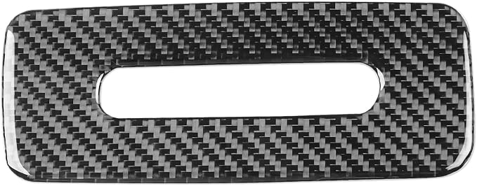 NVCNX Real Premium Carbon Fiber for Toyota Camry Accessories 2018-2024 2019 2020 2021 2022 2023 SE/LE/XSE/XLE/SE Nightshade/L/TRD Gas Hybrid Rear Reading Light Panel Cover Interior Trim Sticker 1PC