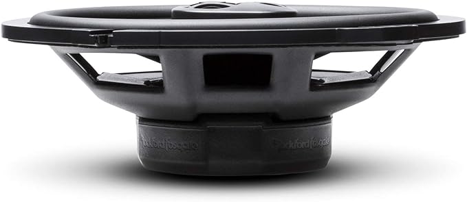 Rockford Fosgate P1683 Punch 6"x8" 3-Way Coaxial Full Range Speakers - Black (Pair)