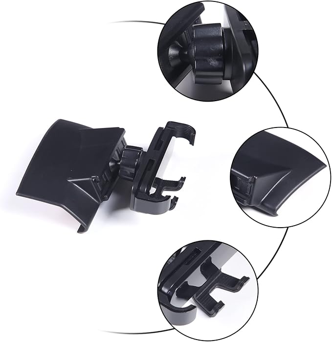 HAPPYHORSE Car Phone Mount Compatible with Toyot@ Tundra/Sequoia 2007-2013 Central Control Navigation Cell Phone Holder Dash Clip Dash Panel Mobile Phone Bracket Stand Accessories (Style B)