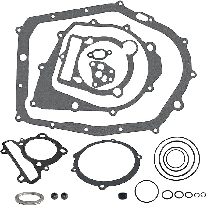 Clutch Assembly & Basket Kit Complete Gasket Compatible with Yamaha Warrior 350 Big Bear 350 4x4 Big Bear 350 2x4 Kodiak 400 Raptor 350 Moto-4 350 1987-2013