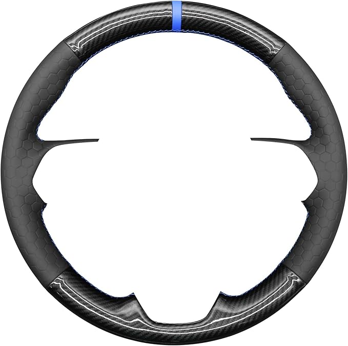 MEWANT Steering Wheel Cover for Toyota RAV4 2019-2024/Camry 2018-2024/Corolla 2020-2024/Avalon 2019-2022 Hand-Stitched Steering Wheel Wrap