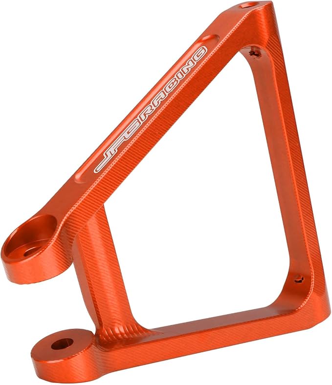 JFG RACING Sur Ron Dirt Bike Suspension Triangle Linkage Motorcycle Link Kit Rear Progressive Linkage Kit Compatible To Sur Ron X S X160 X260 Electric Dirt Bike SUNSET ORANGE