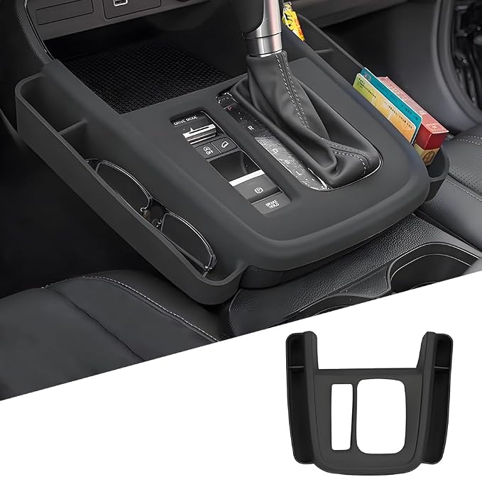 Car Center Console Organizer for Honda CRV 2023 2024 2025 2026 and Honda CR-V Hybrid 2023-2026 Auto Interior Accessories Central Control Storage Panel Decoration Protection Cover Seat Tray