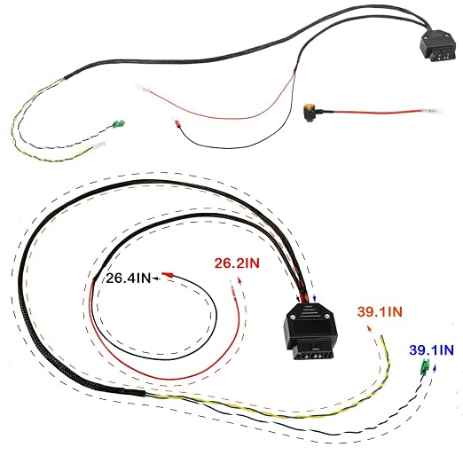 Double Bypass Trunk-Mount Security Bypass Cable Kit OBD2 Port Double Bypass Cable kit for Dodge Charger and Chrysler 300 2011-2022,for Dodge Challenger 2015-2022