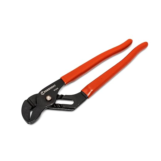 Crescent 3-Plier Bundle - 6" Diagonal Cutting Solid Joint Cushion Grip Plier - 6" Long Chain Nose Solid Joint Side Cutting Pliers - Tongue and Groove, Straight Jaw Pliers - Premium Wire Cutter