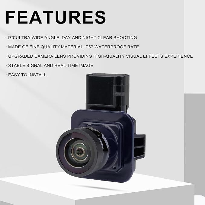 DB5Z-19G490-A Rear View Backup Camera Compatible with 2011 2012 2013 2014 2015 Explorer Park Assist Camera Replaces # BB5Z-19G490-A