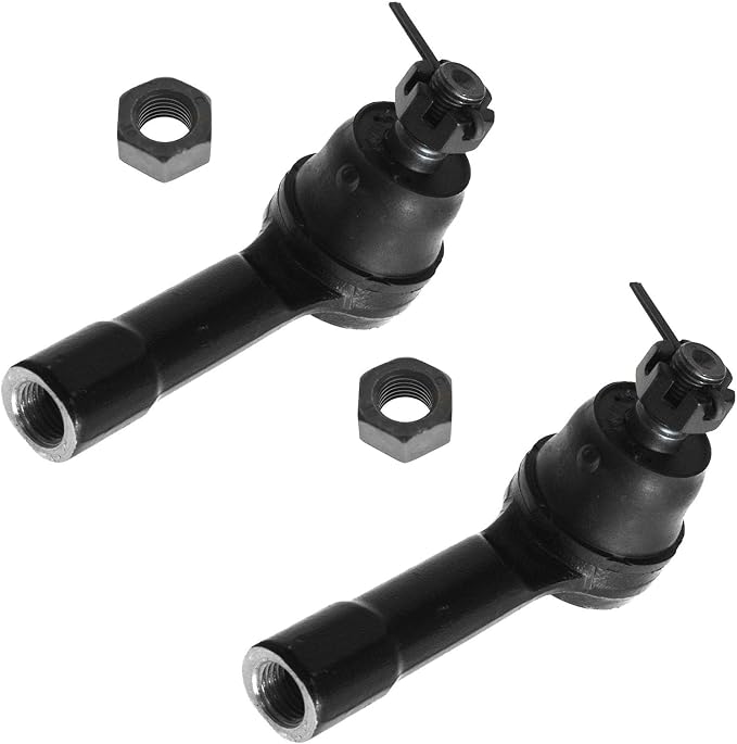 TRQ Front Outer Tie Rod Set 2 Piece Compatible with 1991-1996 1991-2002 INFINITI G20