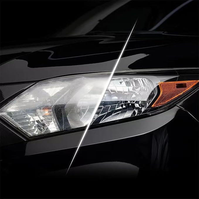 Headlight Refurbishment Kit,Prevents Yellowing Len Refurbishment Spray | Headlight Cleaner And Restorer Kit | for Pickup Car Tractor Truck ATV Vehicles Trailer RV Sedan