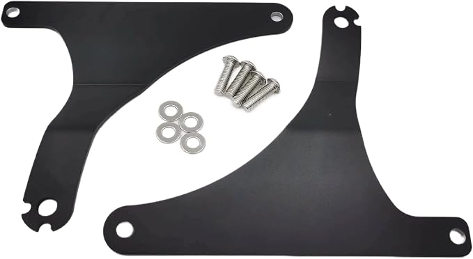 Adjustable Driver/Passenger Seat Backrest Component:Fixed Mounts (Fat Boy08-17(Black))