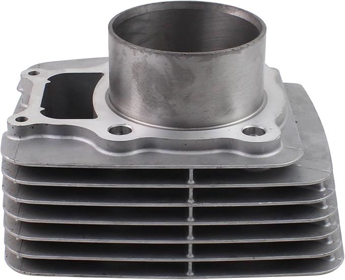Cylinder Piston Gasket Top End Rebuild Kit with Fuel Filter and Spark Plug for Honda Rancher 350 TRX350FM TRX350TE TRX350TM 2000-2006