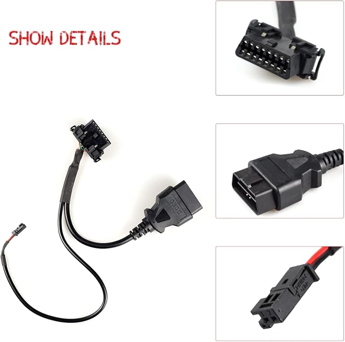 HD Security Gate Bypass Cable,OBD2 Detection Harness.