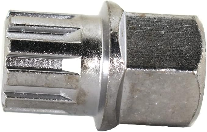 TMAX 16/10Pt Wheel Lock Nut Screw Removal Key Anti-Theft Lugnut Socket S3054 for BMW Vehicles