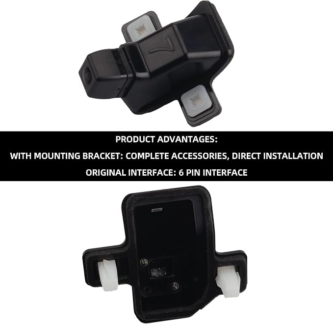 Dasbecan Backup Camera Replacement Compatible with Toyota 4Runner 2016 2017 2018 2019 2020 2021 Replaces# 86790-35061 590-939