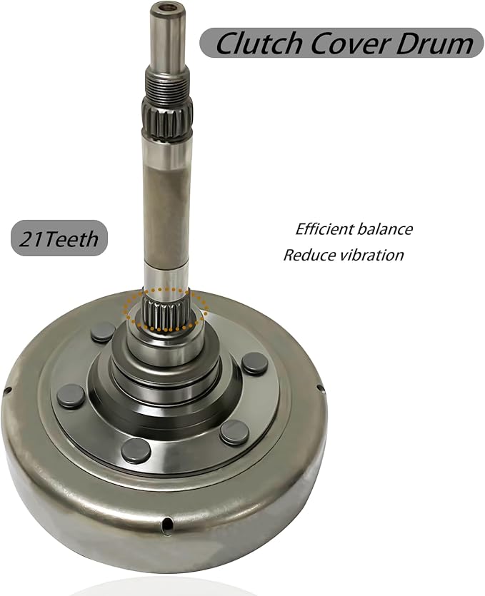 CCLINK Wet Clutch Drum Housing Shaft for Yamaha Rhino 700 2008-2013,Yamaha Grizzly 700 2007-2015