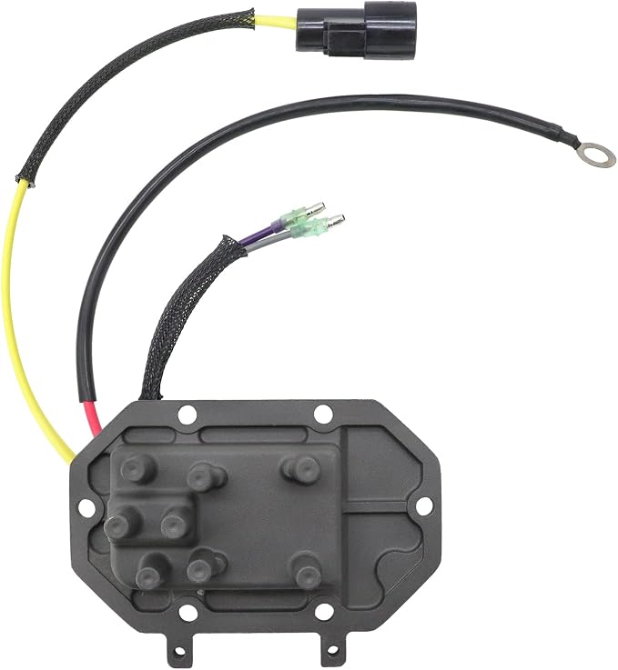 Voltage Regulator Rectifier Fit for Johnson Evinrude CDI 185HP 200HP 225HP 250HP 300HP 2 Stroke 6 8 Cylinder Marine Outboard 35 Amp Replace 584641 585995 586271 18-5831 878333
