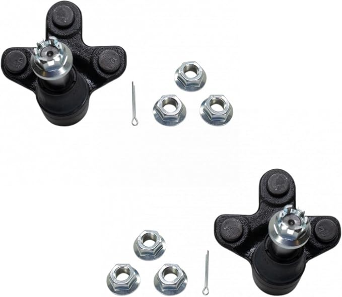 TRQ Front Lower Driver and Passenger Side Ball Joint Set Compatible with 19-23 Acura RDX 23-24 Integra 18-24 Honda Accord 16-24 Civic 17-23 CR-V 19-22 Insight