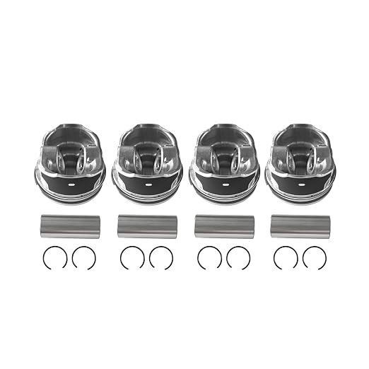 4X 2.0T Pistons & Rings Kit Fit for Buick Envision Regal,for Chevy Malibu Camaro Equinox,for Cadillac CT6 ATS,for GMC Terrain 2013-2020,Replacement 12652809,12569638,89018107,12683808,19180831