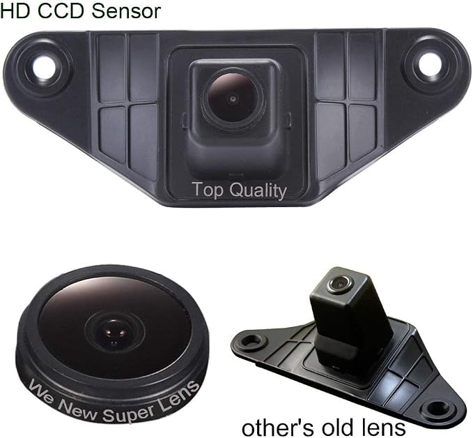 Super HD Vehicle Camera 1280x720 Pixels 1000 TV Lines Vehicle Car Rear View Backup Camera, 170° Viewing Angle Reversing Camera for Toyota Land Cruiser Prado Camry New Reiz Corolla