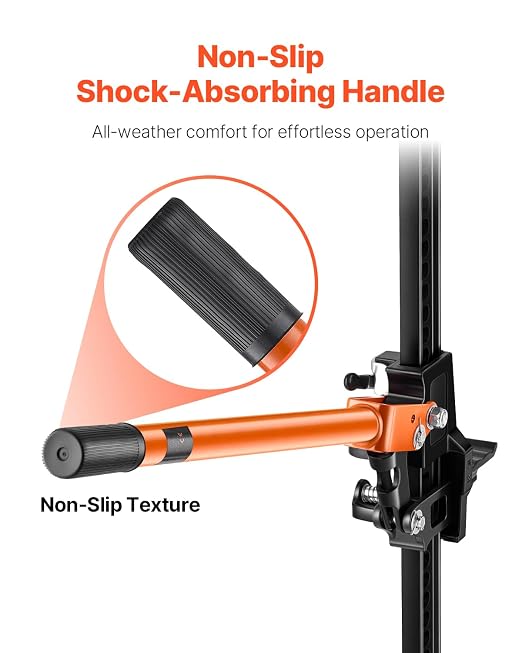 VEVOR Farm Jack with Base, 60" Utility High Lift Farm Jack, 3.18 Ton (7,000 lbs) Capacity Ratcheting Off Road Utility Jacks, Heavy-Duty Lift Jacks with 5.12"-54.33" Lifting Range for Tractor,Truck,SUV