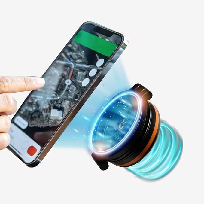 Grip Gear Vacuum Magnetic Car Phone Holder 360° Adjustable Suction Cup Phone Mount for Cell Phone Holders for Your Car/Gym/Home Mount for iPhone & Android