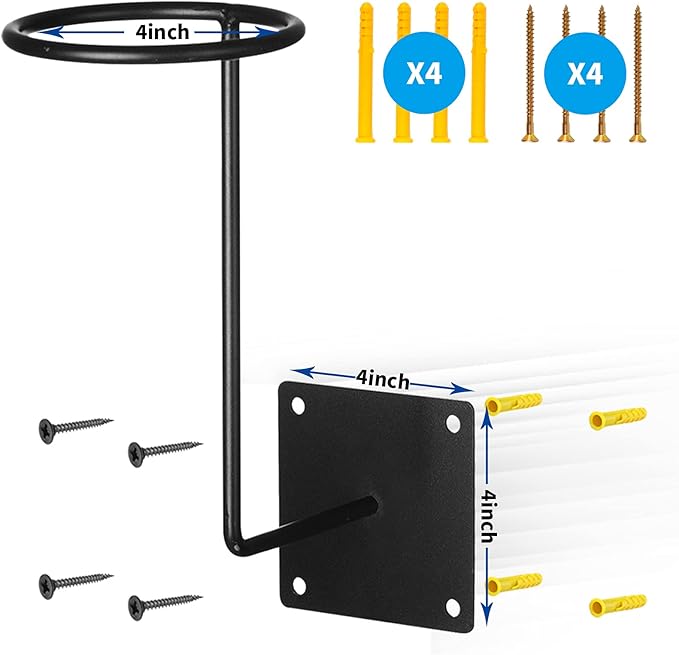 ILM 3 Pack Helmet Holder Rack Hook Helmets Stand Wall Mount Jacket Hanger Motorcycle Accessories