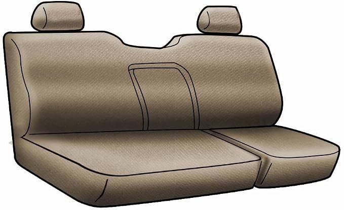 Coverking Custom Fit Front 50/50 Bucket Seat Cover for Select Ford F-Series Models - Neosupreme (Blue with Black sides)